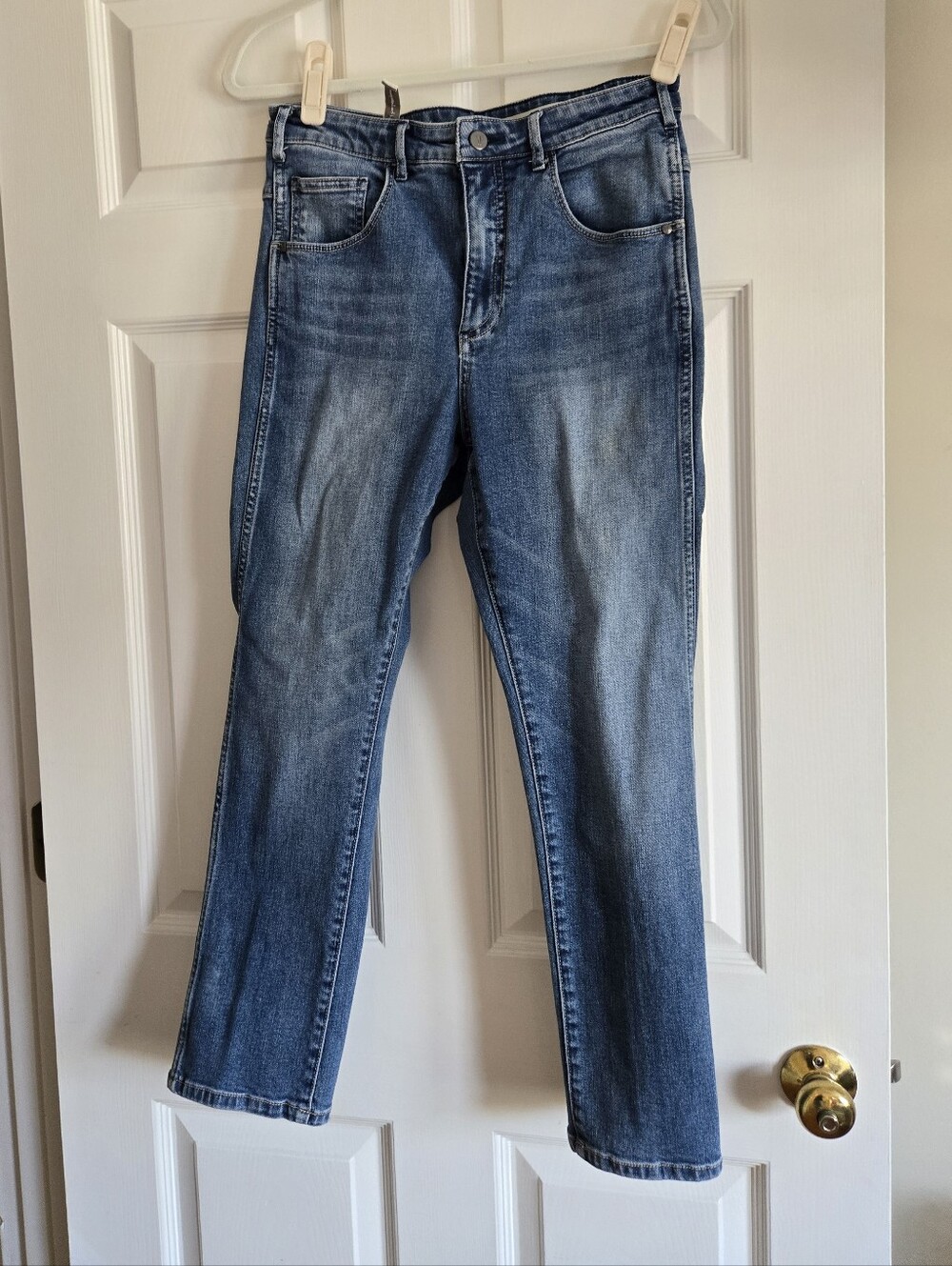 Pilcro and the Letterpress Jeans - Blue Denim